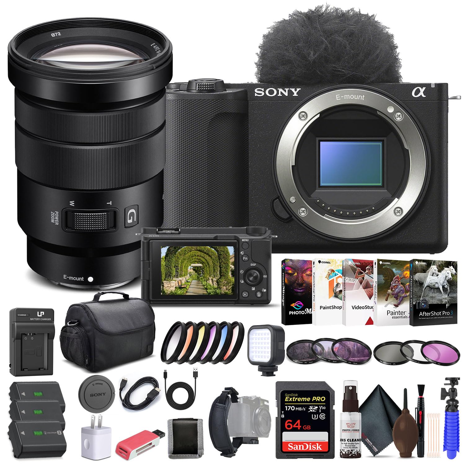 Amazon.com : Sony Alpha ZV-E10 II Mirrorless Camera (Body Only