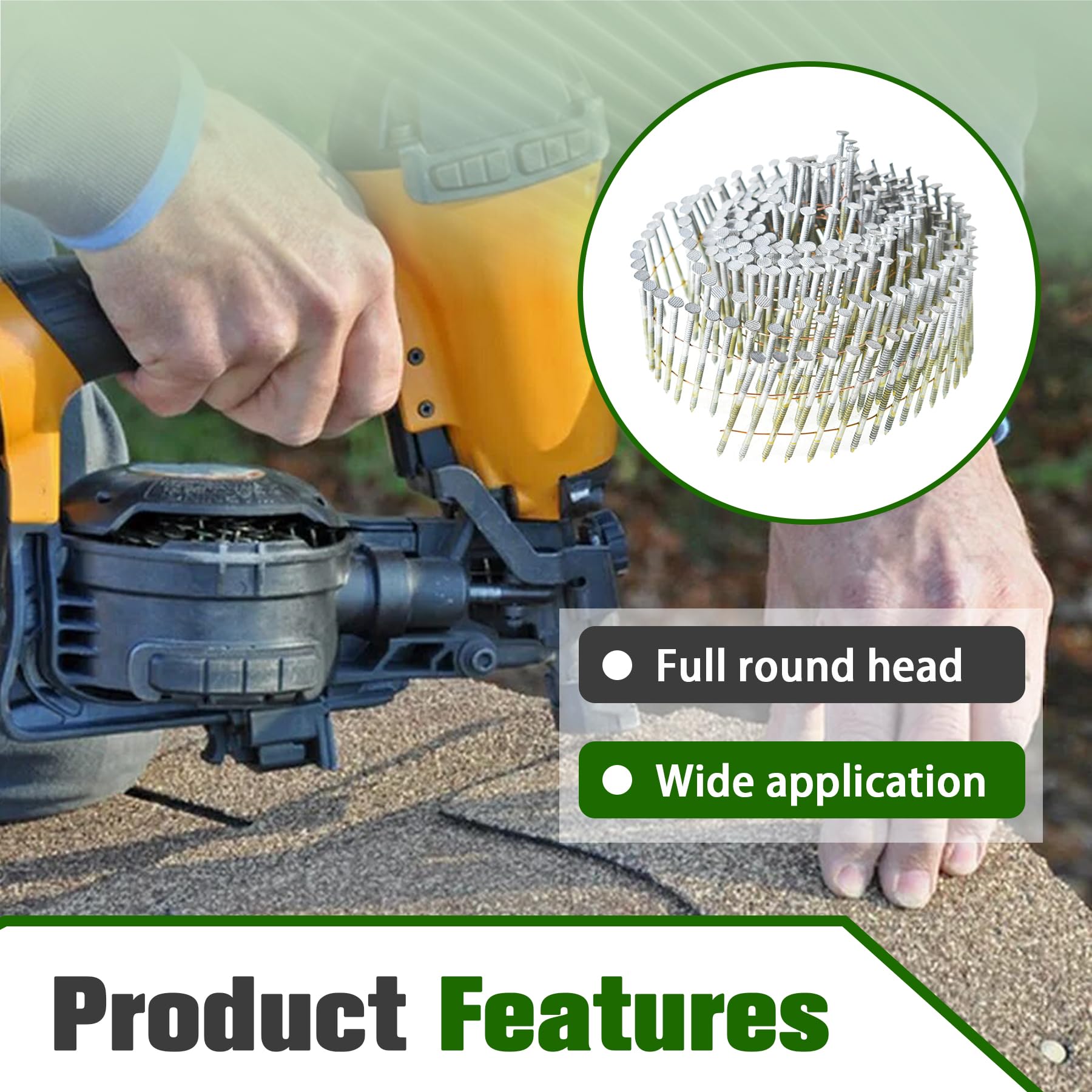 Siding Nails - 3600 Count, 1-3/4 Inch -2