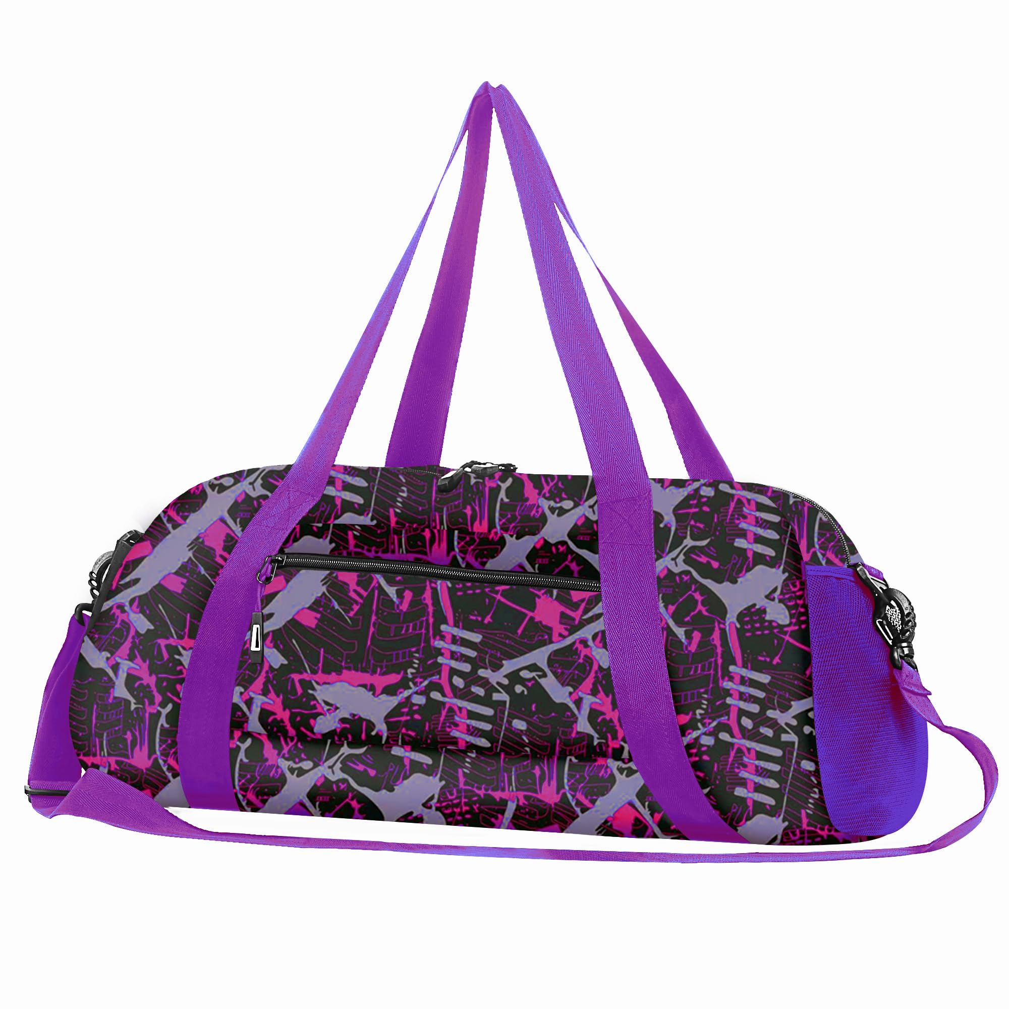 Stumdo Kids Overnighter Duffel Bags for kids, Carry-On Size & Ideal for School Practice or Overnight Travel Weekender Tote for Travel Gym Sport bag