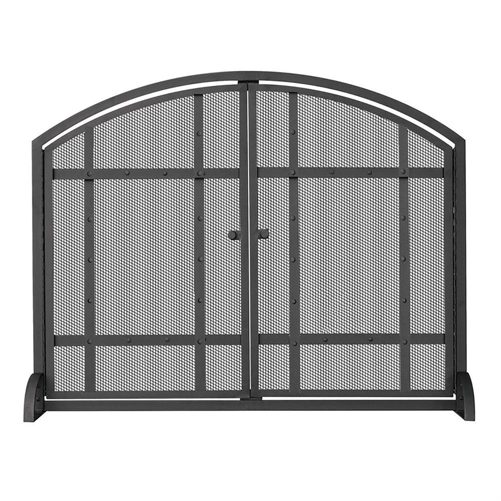 Portes de cheminée et pare-étincelles de protection pour des soirées au coin du feu sereines