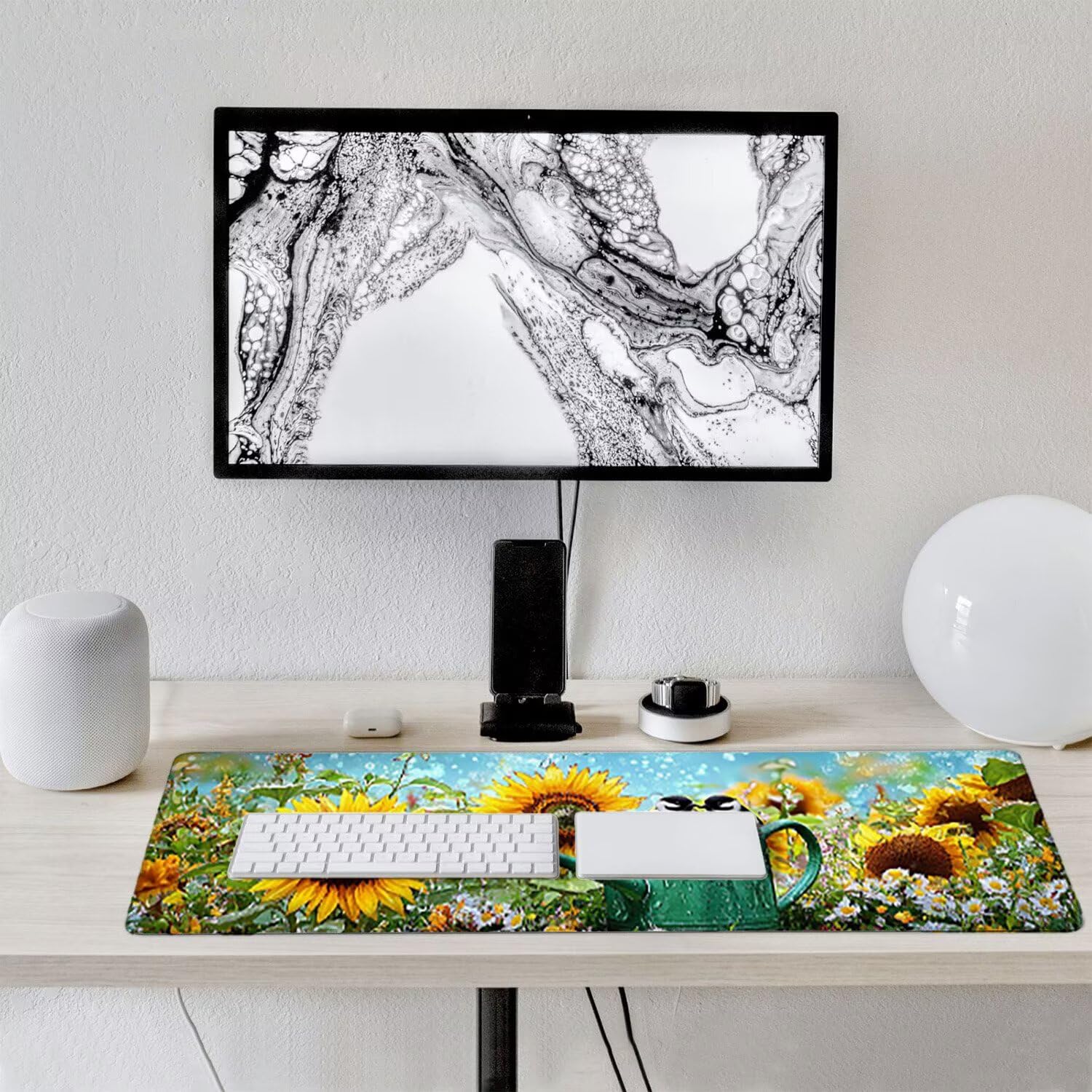Podkładka pod mysz do gier, 1200 x 400 mm XXL Podkładka pod mysz do gier, duża, antypoślizgowa wodoodporna, rozszerzona długa podkładka pod mysz do klawiatury XXL, akcesoria biurowe, do gier