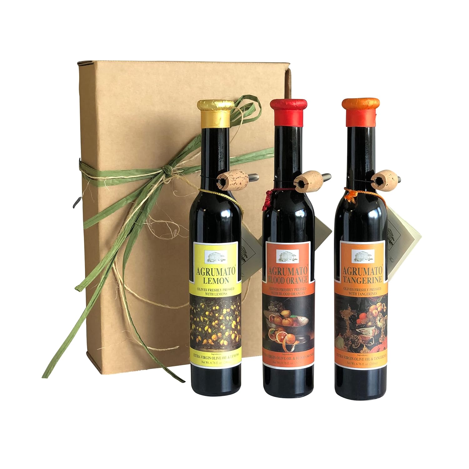 Agrumato Lemon, Blood Orange, & Tangerine, Extra Virgin Olive Oil Gift Set
