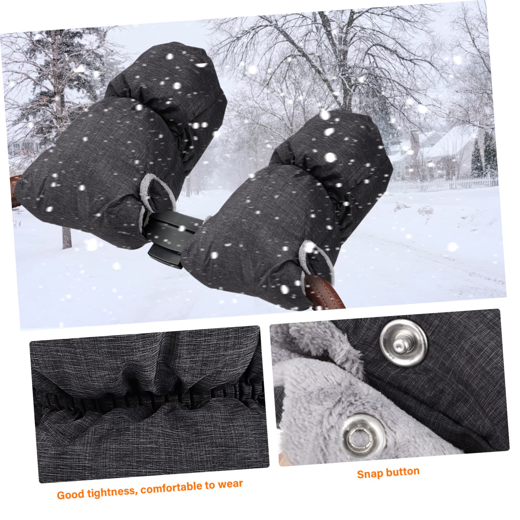 ibasenice 5pares Guantes Para Cochecito De Manoplas Antifricción y Calentadores De Para Invierno Accesorios De Cochecito