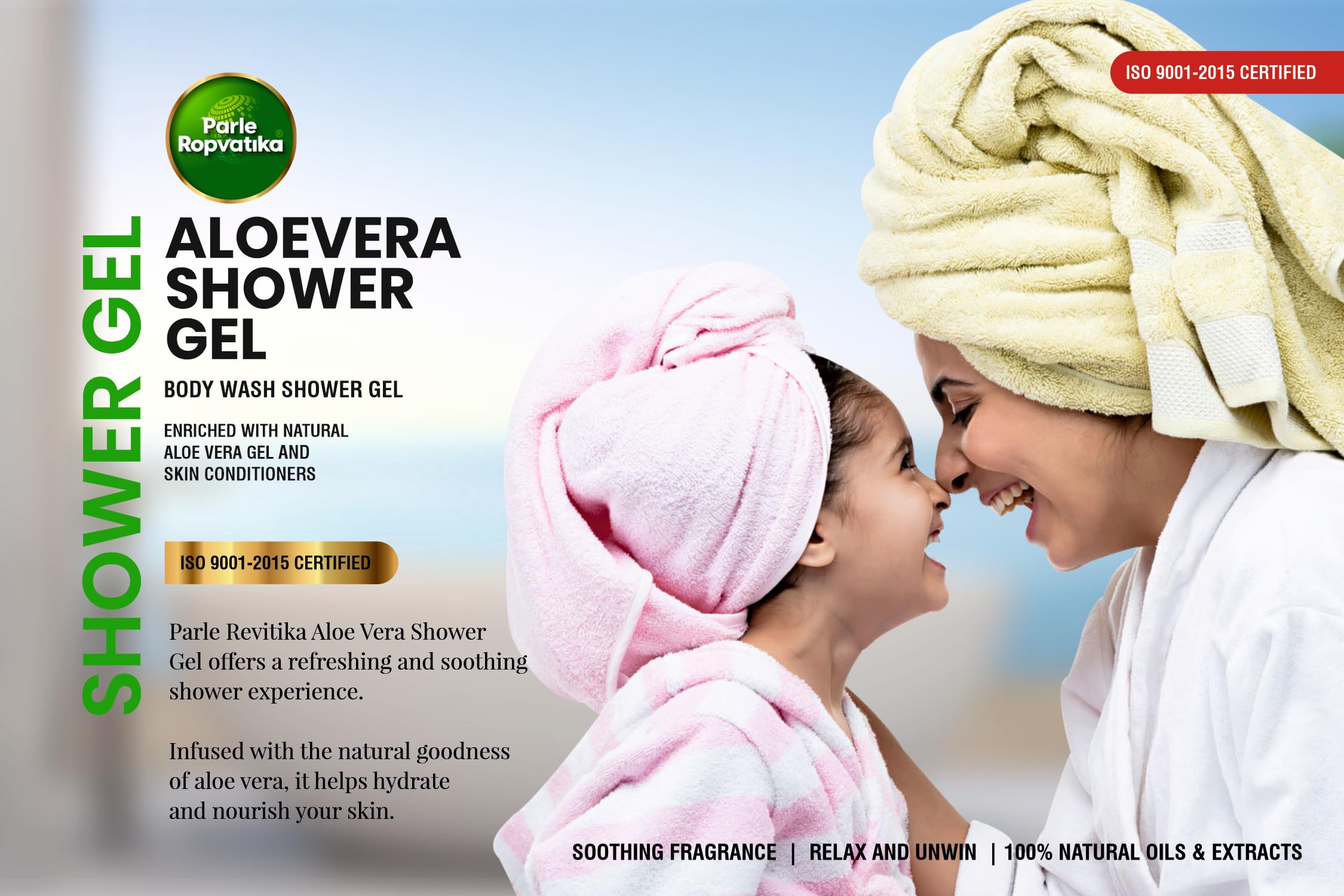 Parle Ropvatika 10 Liter Herbal Shower Gel & Body Wash with Pure Glycerin |Enriched with Skin Conditioners for a Radiant Glow |Suitable for Women & Men (Lotus & Orange 5 Liter Pack 2) 2
