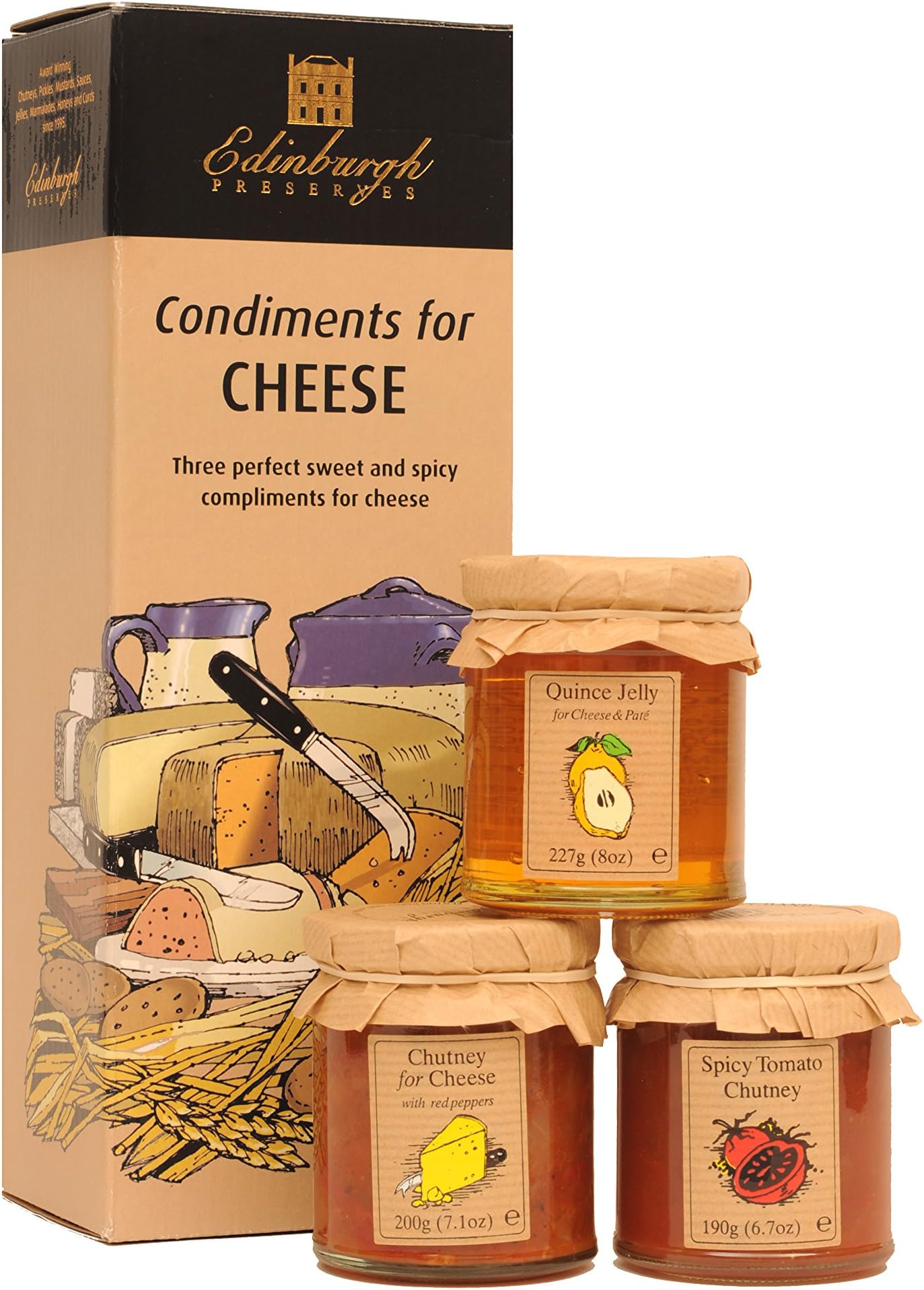 Edinburgh Preserves Condiments for Cheese