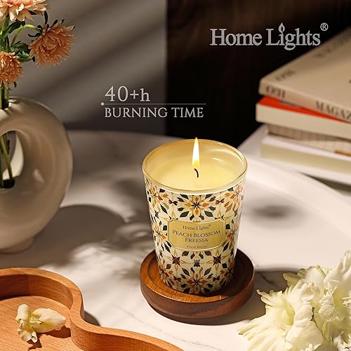 Miniatura 5 de HomeLights - Velas perfumadas para mujeres y hombres, frascos de velas de 6.7 oz, vela de aromaterapia de una sola mecha, ideal para texturas