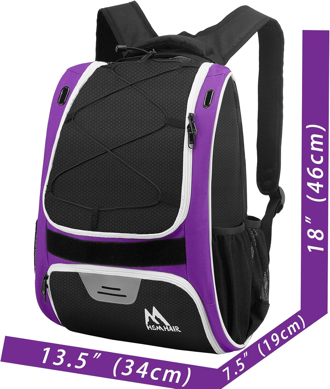 Baseball Bag-Baseball Backpack Holder for Baseball, Large Main Compartment,Softball Tball& Gear for Youth and Adults - Image 2