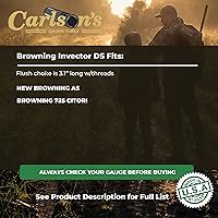 Vista 2 de Carlsons Tubos de estrangulador calibre 12 para Browning Invector DS Acero inoxidable Tubo de estrangulamiento de arcillas deportivas