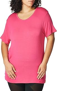 WonderWink Camiseta de Manga Corta Sedosa para Mujer