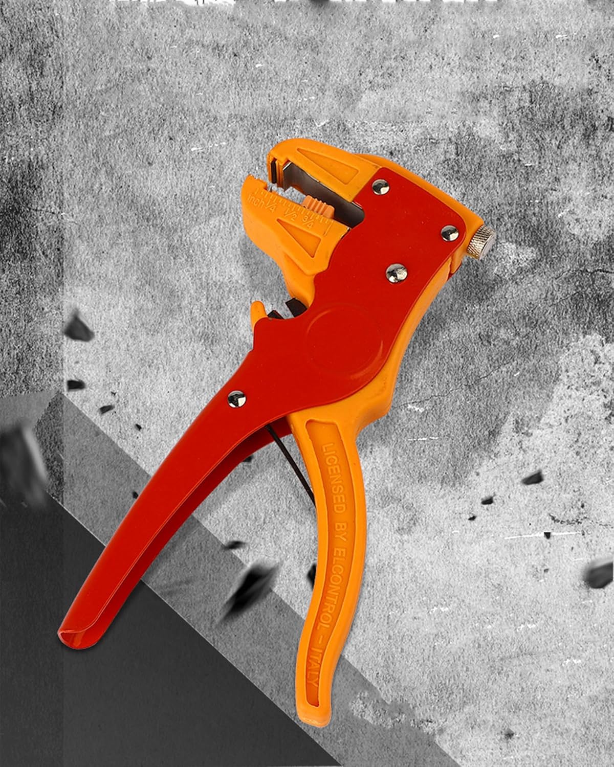 Wire Stripper Cutter Tool - Multi-Function Electrical Tool for Copper & Aluminum Wires - High-Carbon Steel with Comfort Grip - Auto Stripping, Crimping, Cutting for Electricians & DIY
