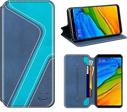 MOBESV Smiley Funda Cartera Xiaomi Redmi Plus Funda Cuero Movil Xiaomi Redmi Plus Carcasa Case con Billetera Soporte para Xiaomi Redmi Plus Azul Oscuro Aqua MOBESV Smiley Funda Cartera Xiaomi Redmi Plus Funda Cuero Movil Xiaomi Redmi Plus Carcasa Case con Billetera Soporte para Xiaomi Redmi Plus Azul Oscuro Aqua