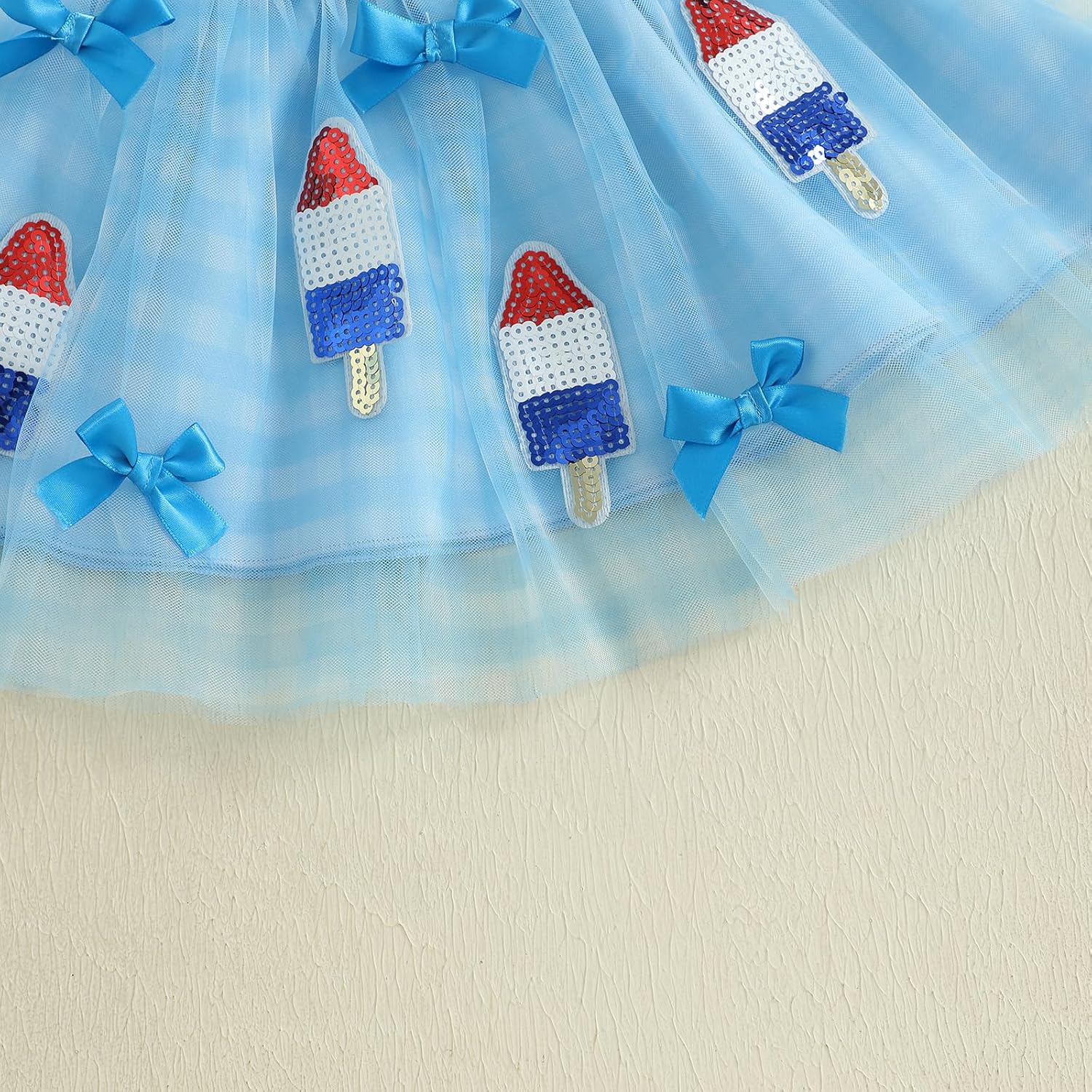 Toddler Baby Girl 4th Fourth of July Outfit USA Shirt Stars Memorial Tutu Skirt Set Little Girl Summer Clothes - Image 7