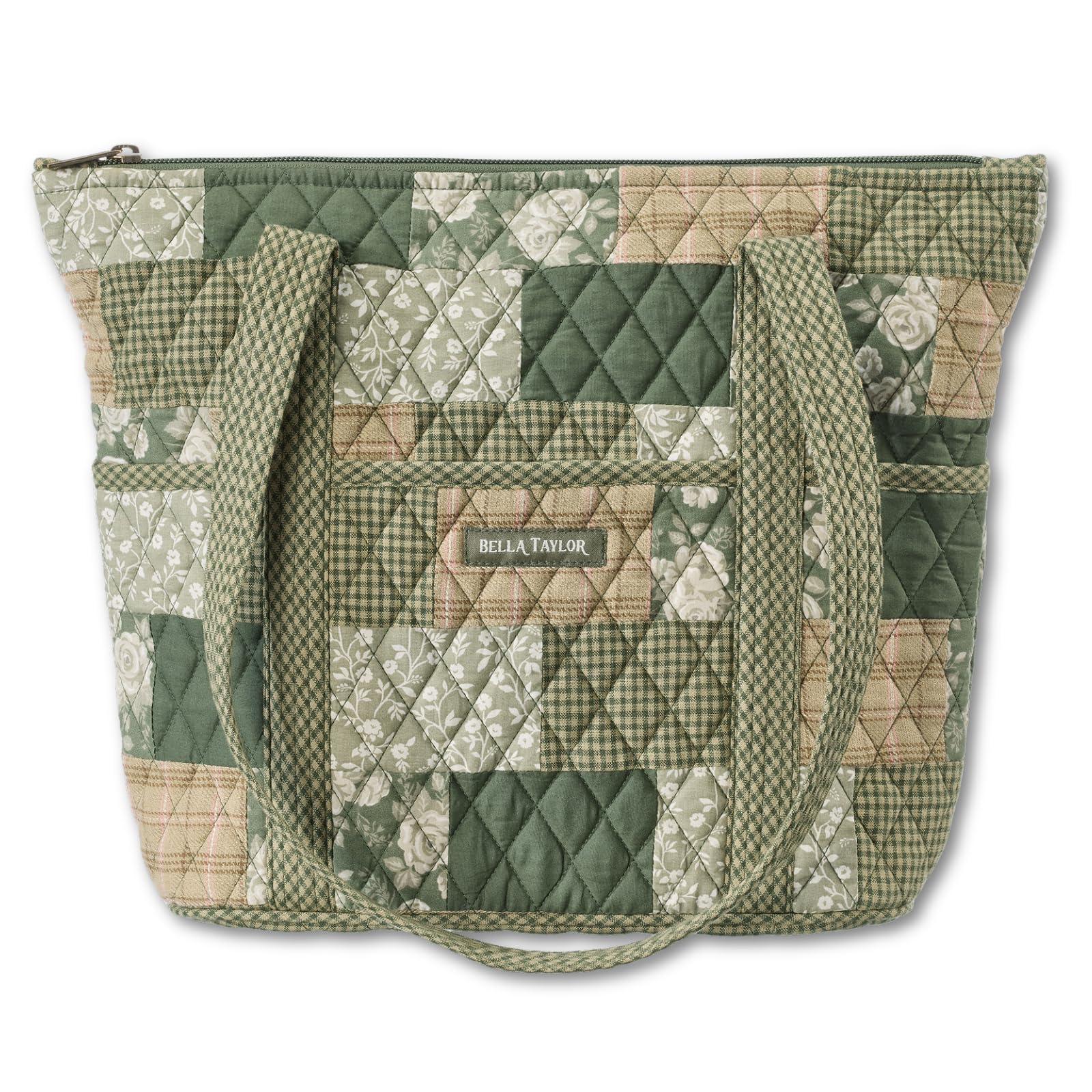 Bella Taylor Stride Tote | Lightweight Quilted Fabric Handbags for Women