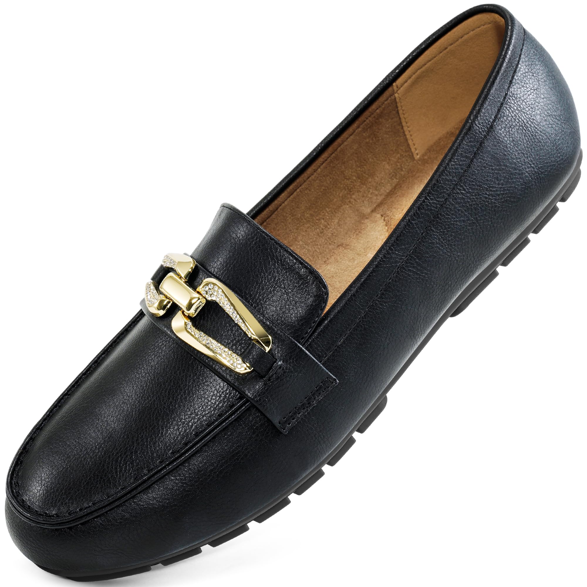 Reimferce Penny Loafers for Women Comfortable: Dress Casual Slip On Business Flats for Work - Fashion Dressy Walking Loafer