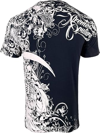 Xtreme Couture by Affliction Men's T-Shirt Dark Hallucination Black 3XL