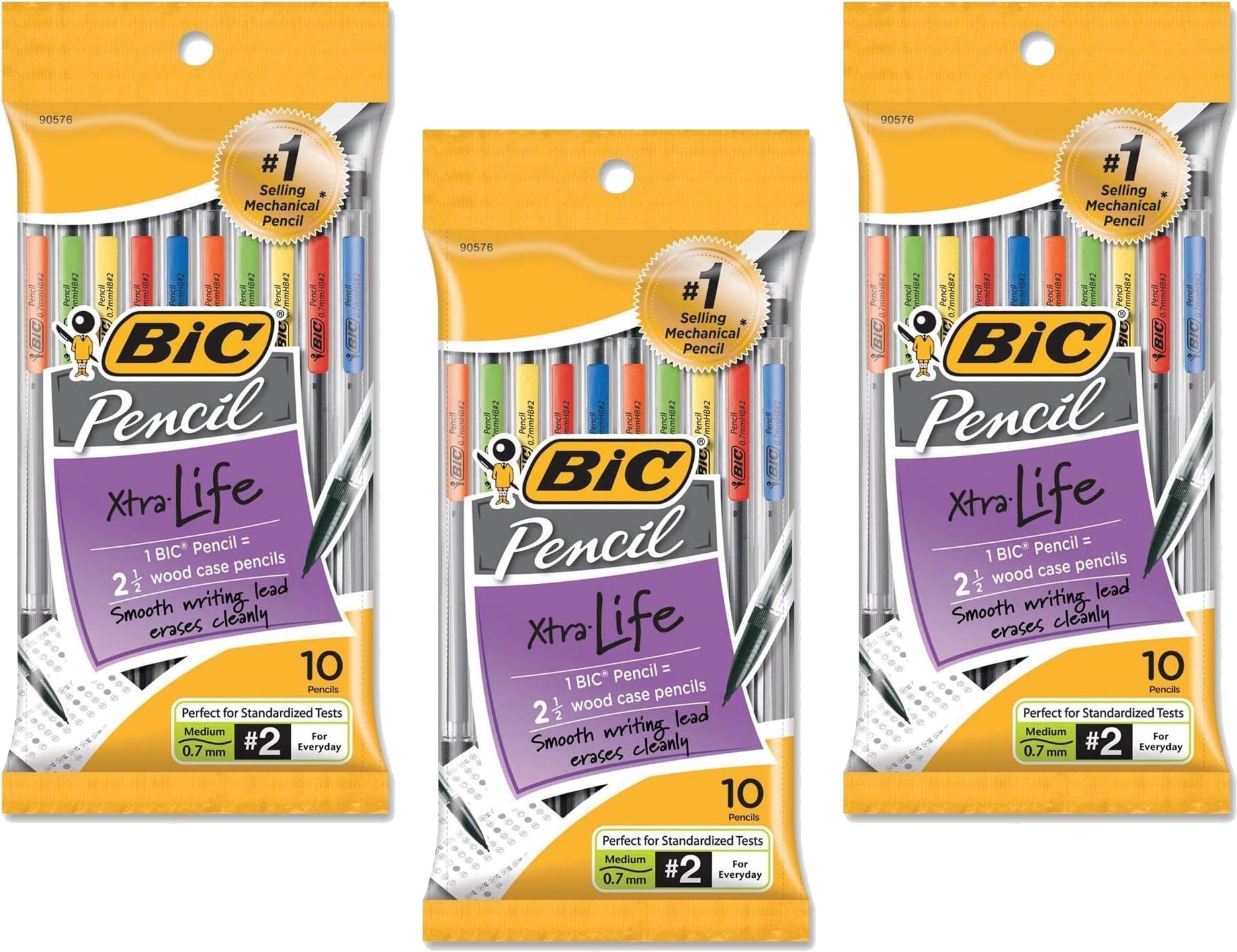 BIC Velocity Mechanical Pencil, Refillable, Medium Point