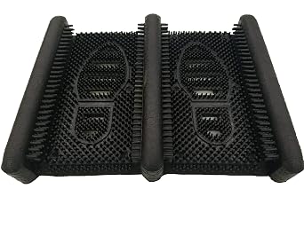 Notrax 352S1215BL 352 Boot ScraperTM for Home or Office, 12X15 Black