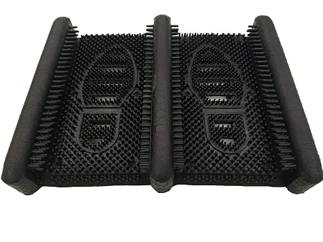 Notrax 352S1215BL 352 Boot ScraperTM for Home or Office, 12X15 Black