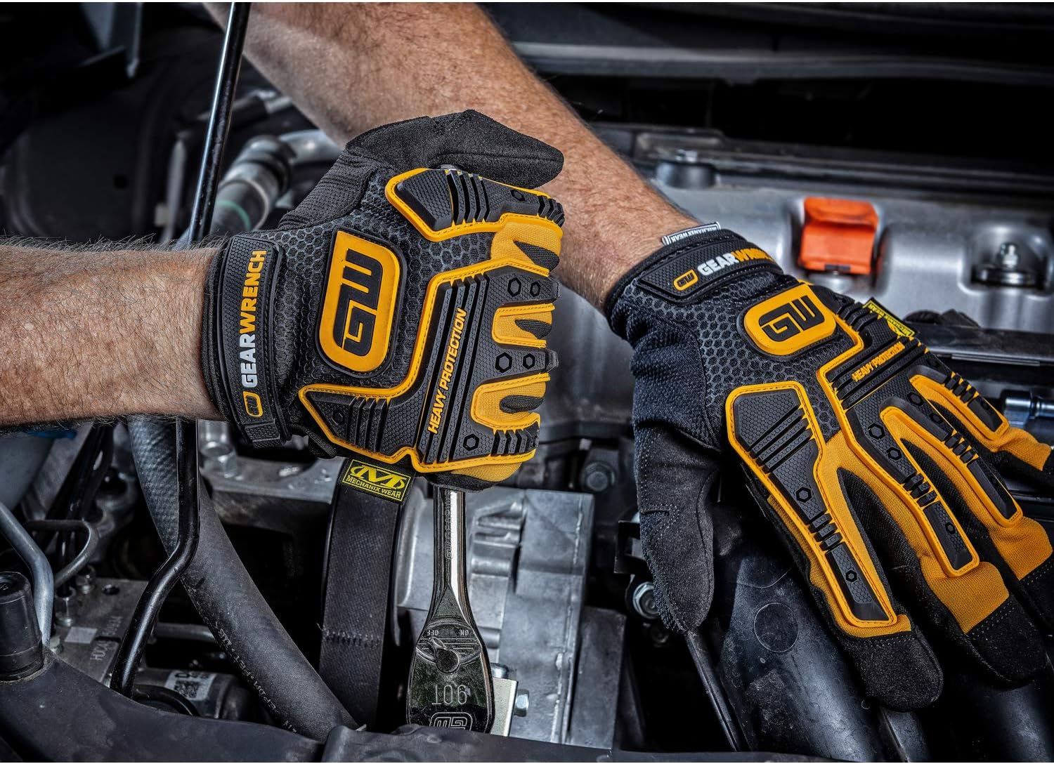GEARWRENCH Heavy Impact Work Gloves - Extra Large - 86988