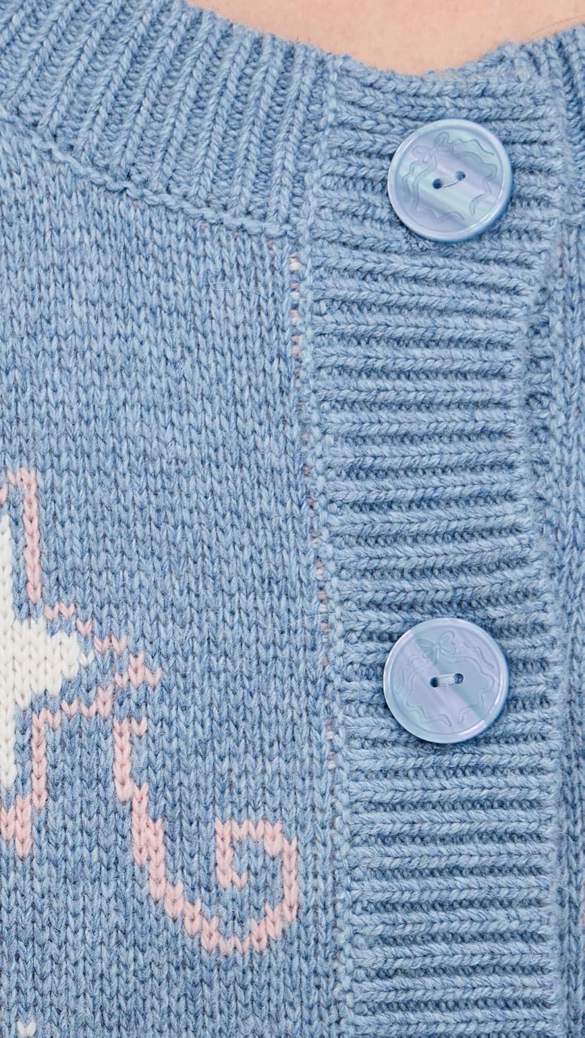 LOVESHACKFANCY Women's Leyah Cardigan