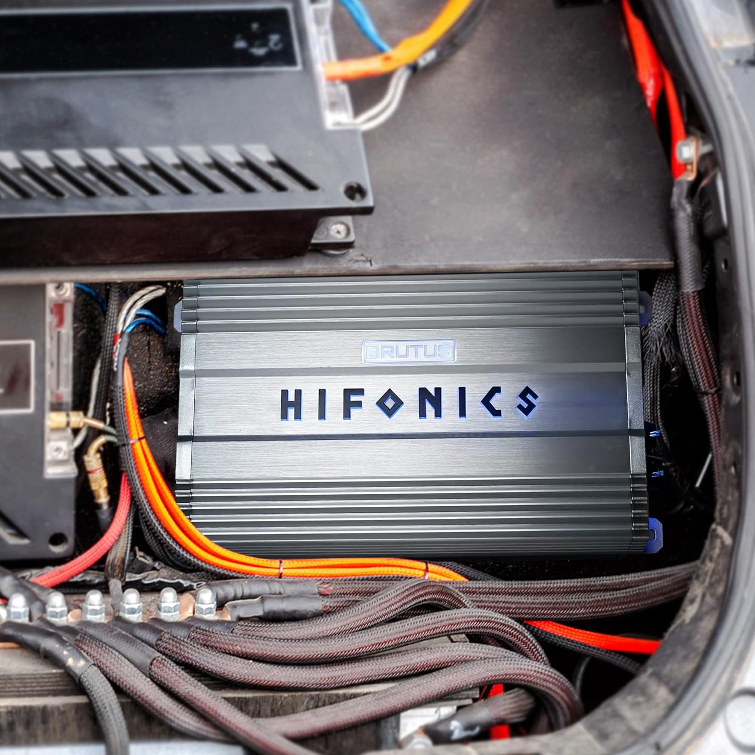Hifonics BG-2500.1D Brutus Gamma Monoblock Super D Class 2500 Watt Car Audio Sound System Subwoofer Speaker Amp Amplifier with Bass Knob 8 81G4NScjYQL. AC SL1500