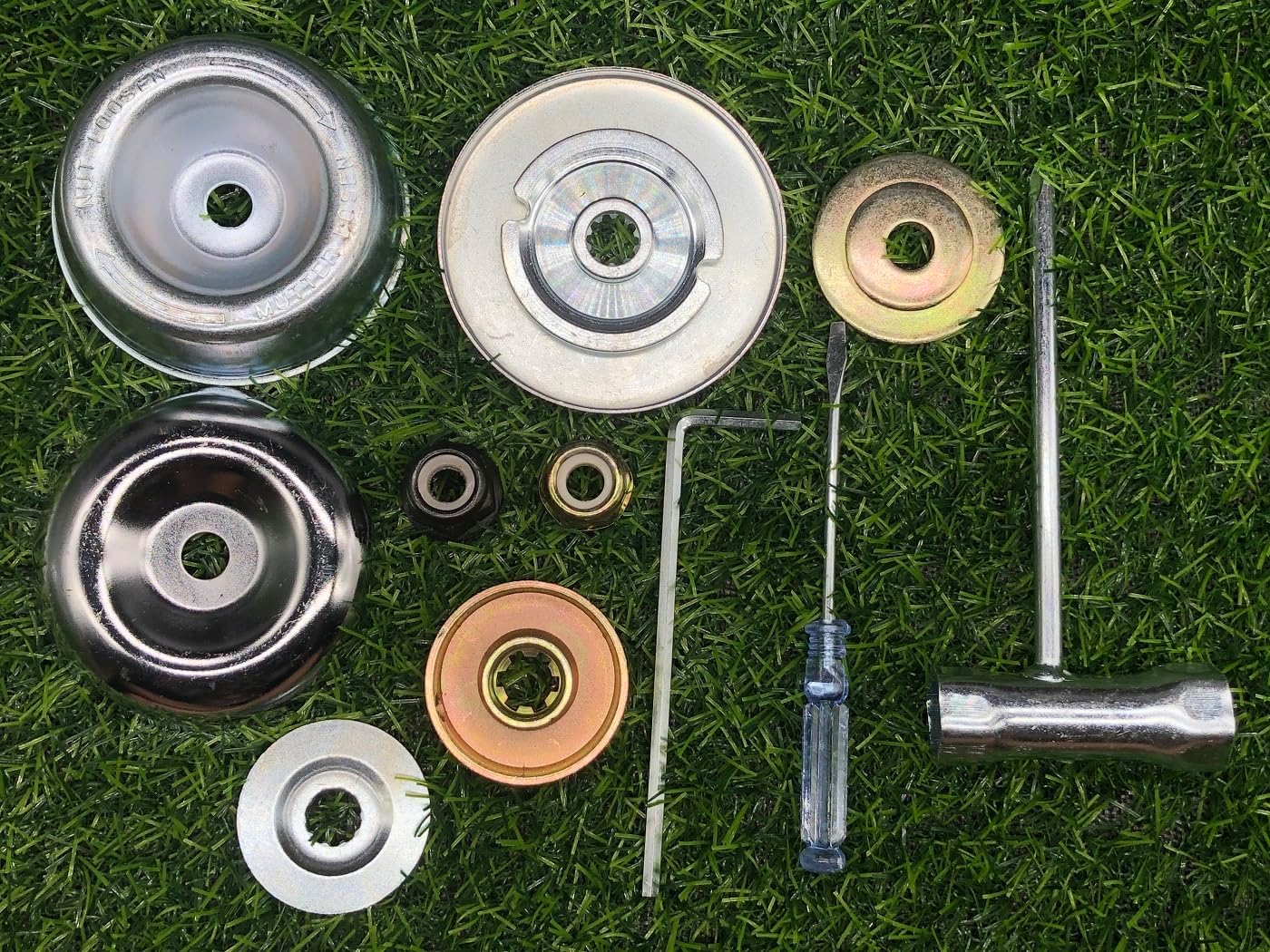 Fly2Top Brush Cutter Blade Weed Eater Edger Attachment