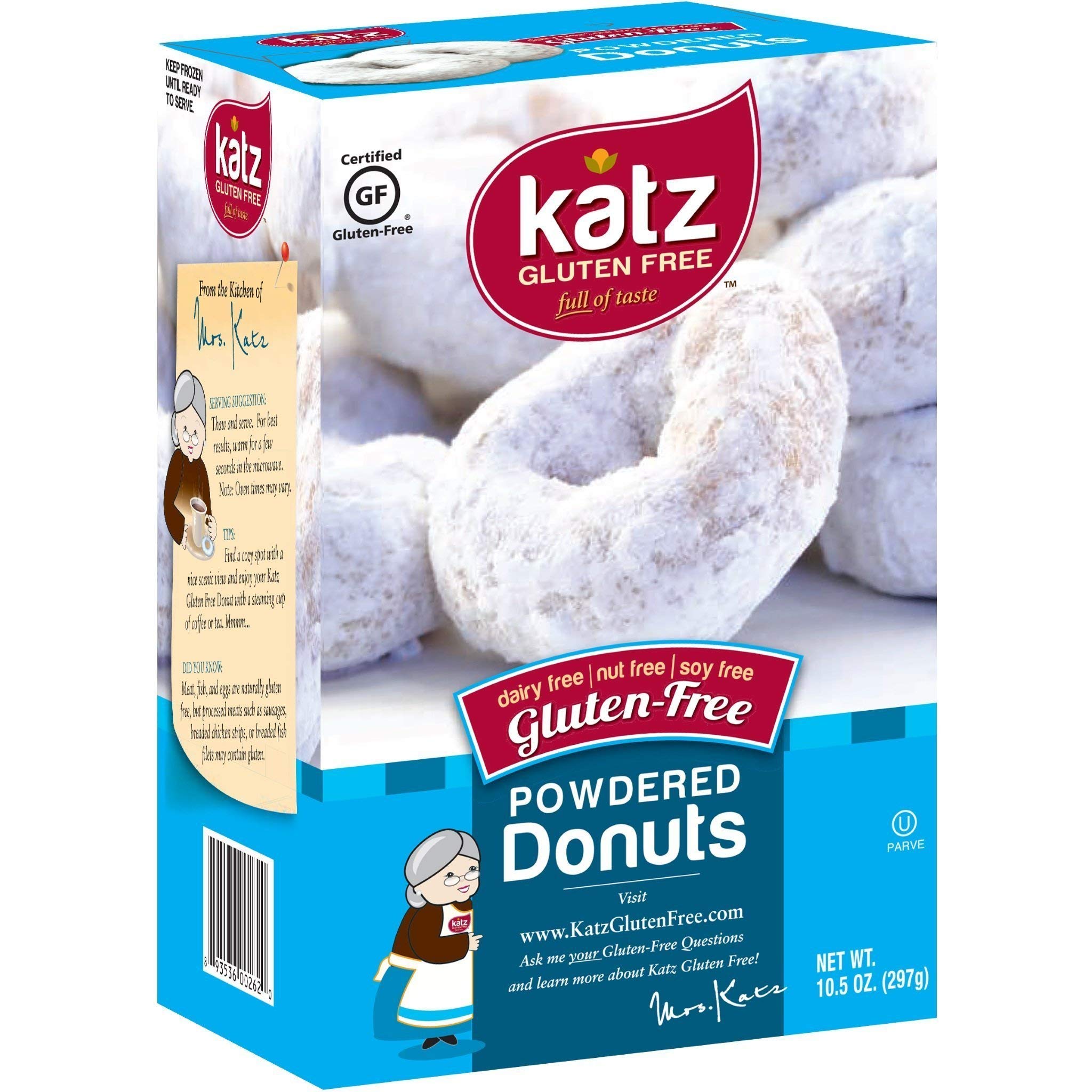 Katz, Gluten Free Powdered Donuts, 10.5 Ounce (1 Pack)