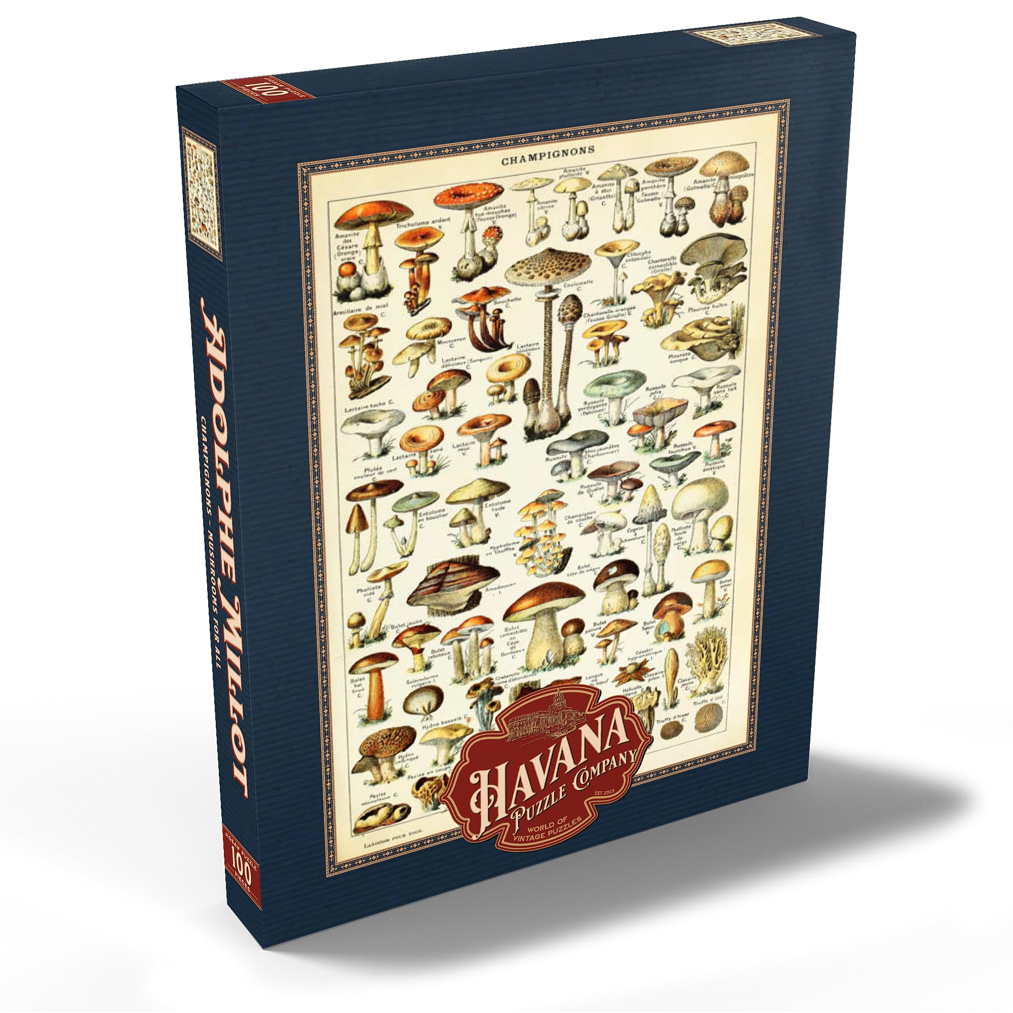 Puzzle Méditatif CARTONIC Puzzle 3D Champignons - 183 Pièces Carton