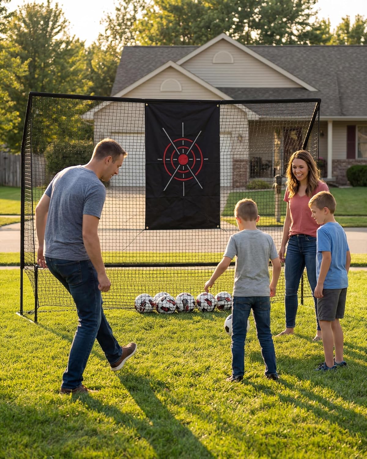PeacefulHues10x8Ft Golf Practice Net