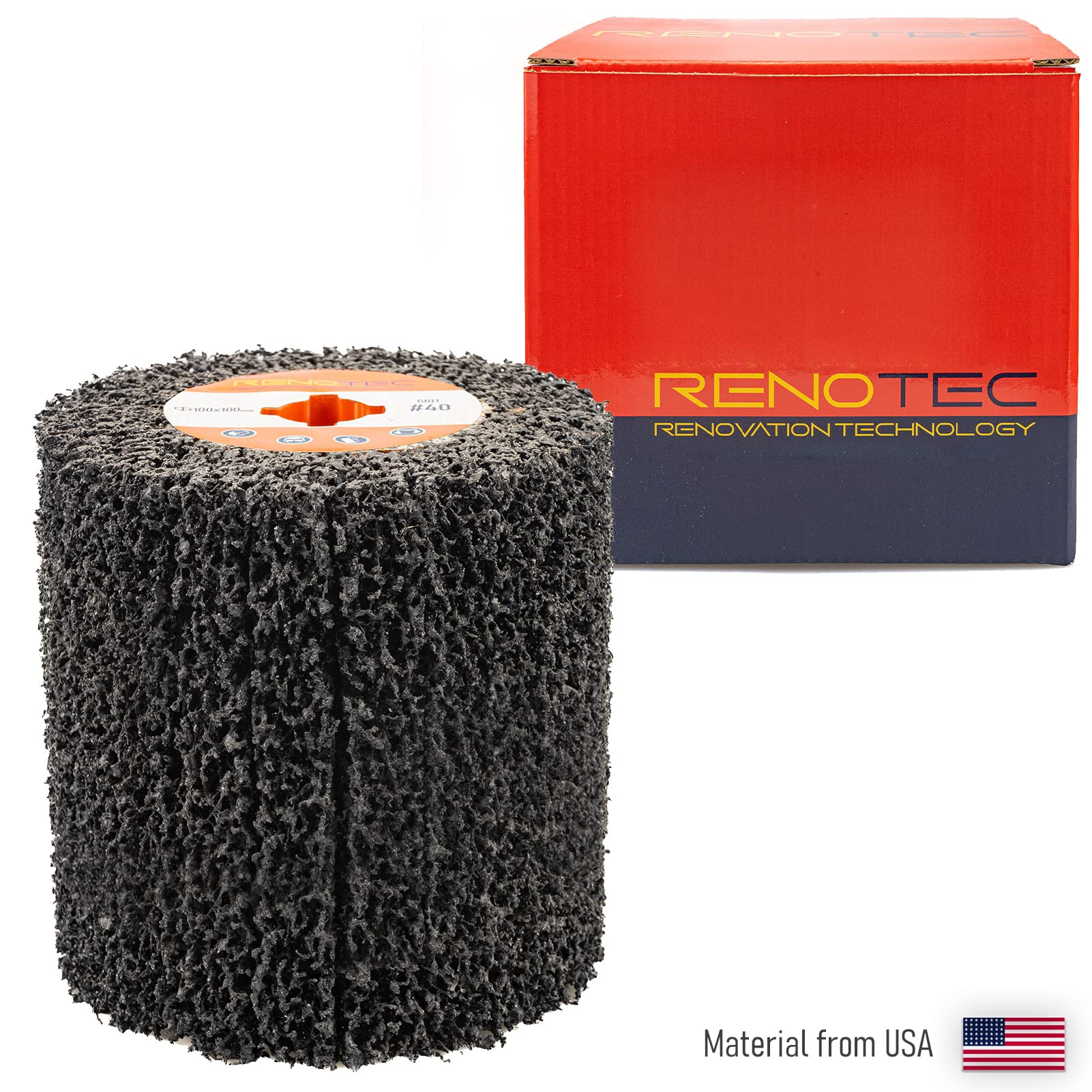Black Flap Wheels - Rust & Paint Removal -2