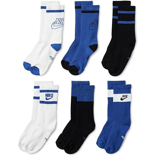 Nike Unisex Adult Everyday Cushioned Crew Socks (6 Pairs)