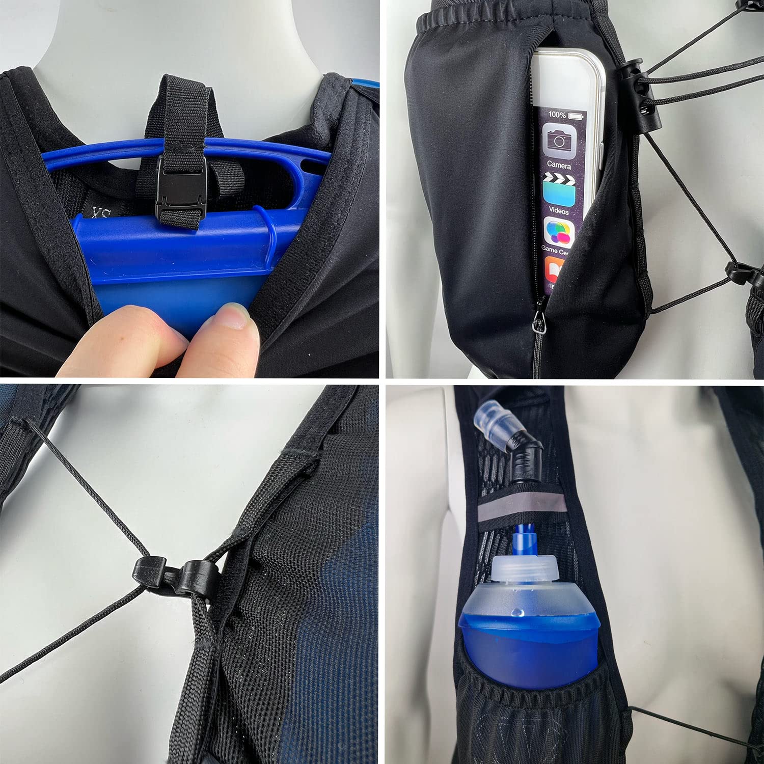 Wantalis Hydrabag Elite 8l Gilet d'hydratation Mixte