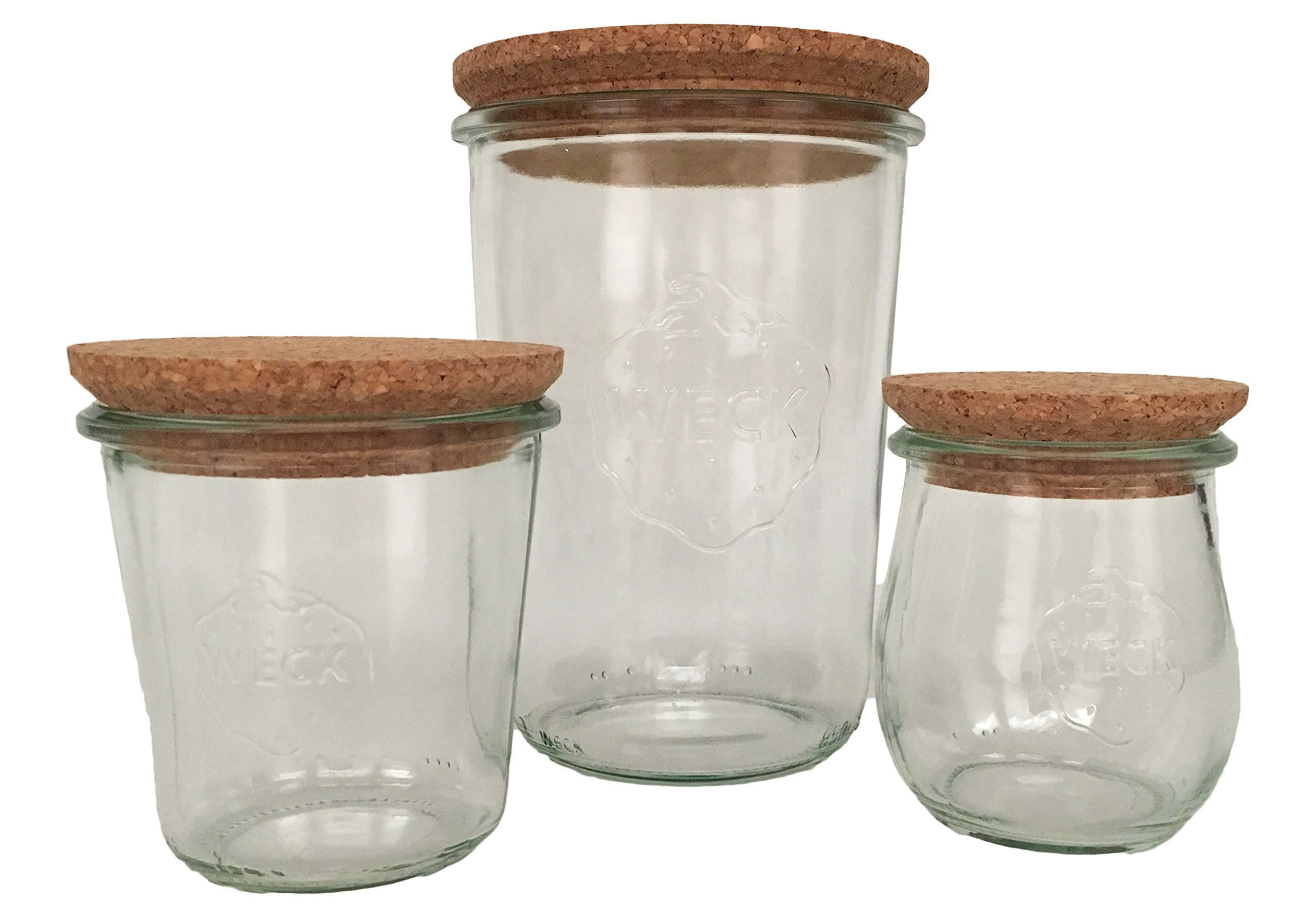 Amazon｜(Large) - Weck Cork Lids (Large) Fits models 740, 741, 742