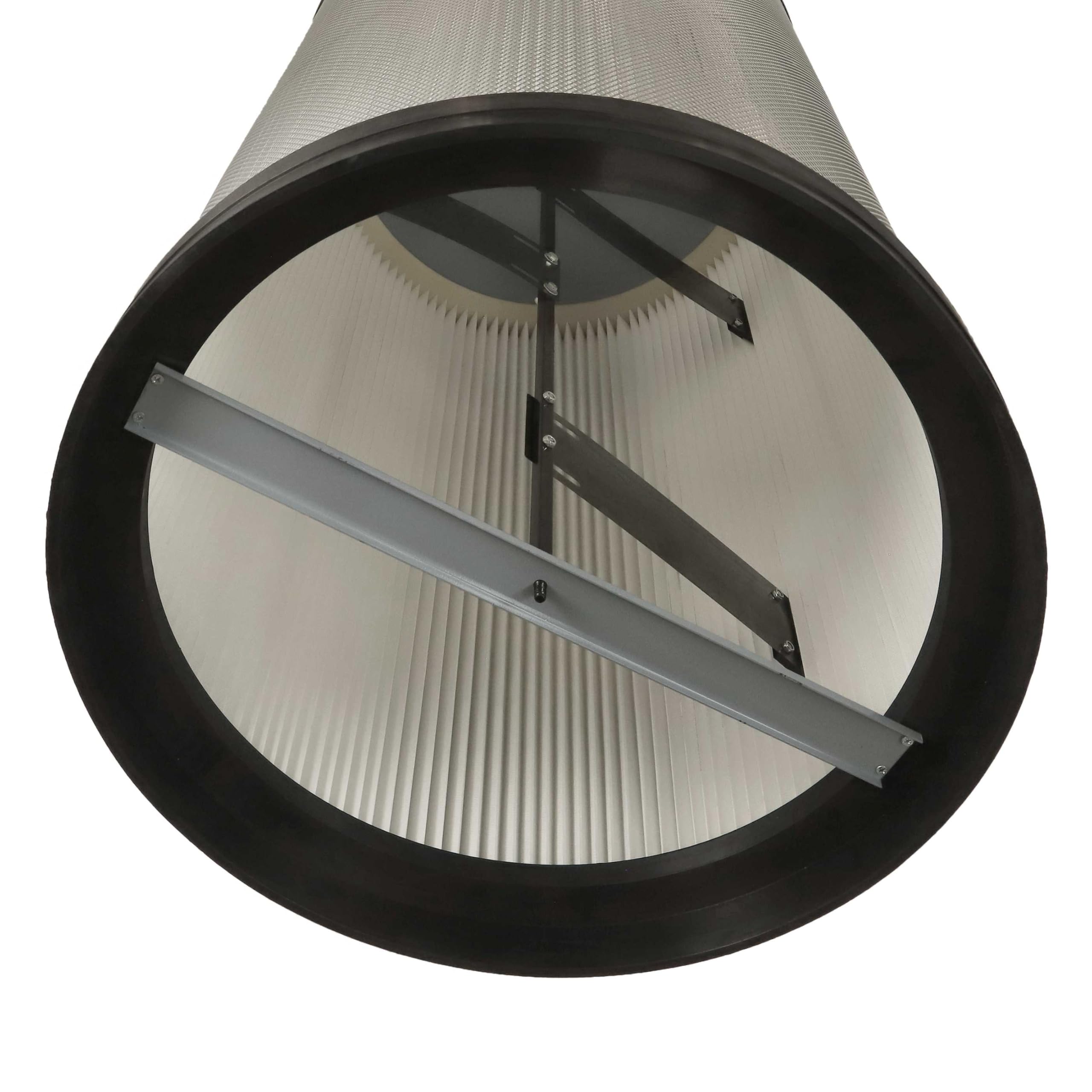 vhbw Feinstaubfilter kompatibel mit Holzmann ABS8000PRO Absauganlage | Feinstaub-Filterpatrone mit Reinigungsbürste