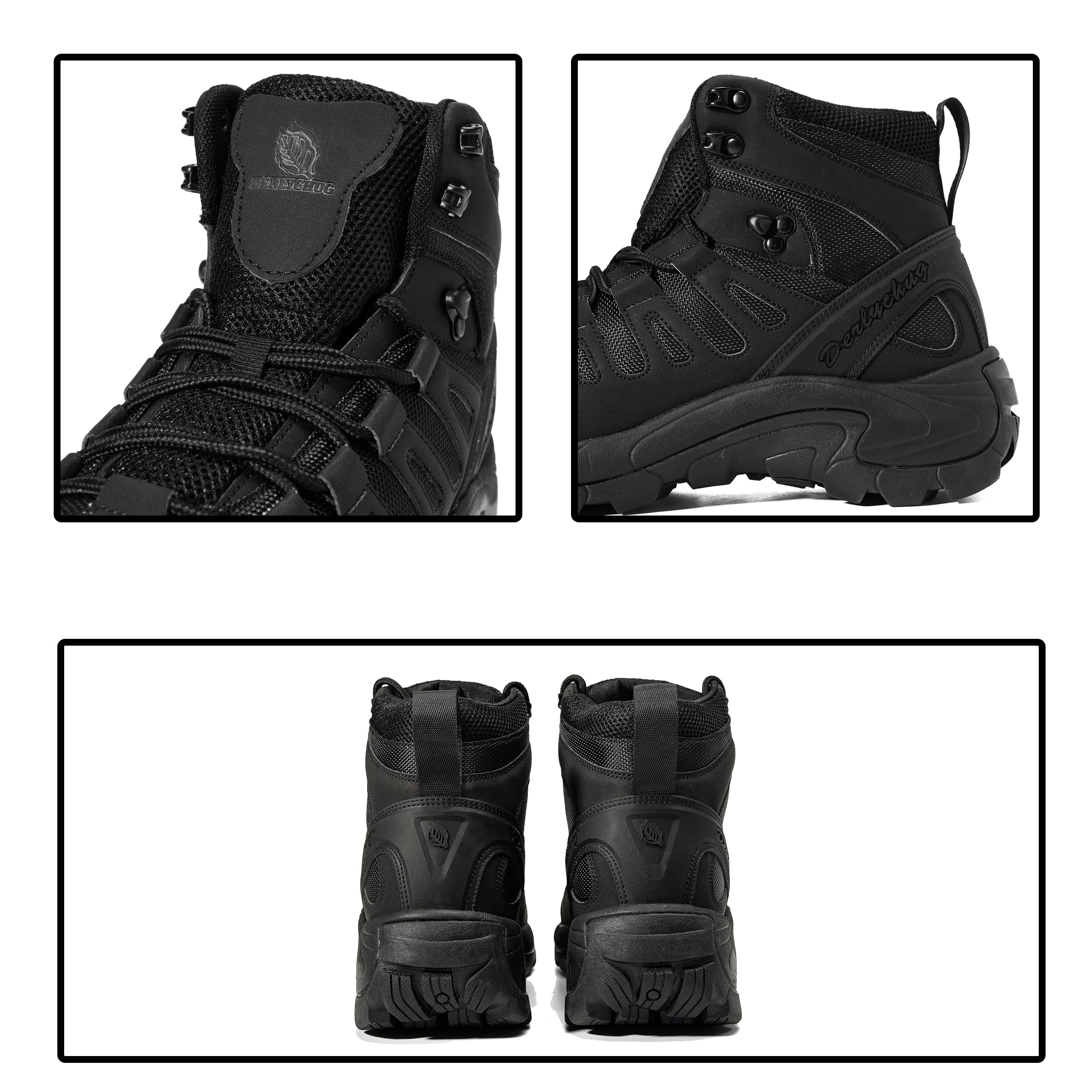 Herren Wanderschuhe Militärische taktische Rucksack Leichte Wüste Stiefel