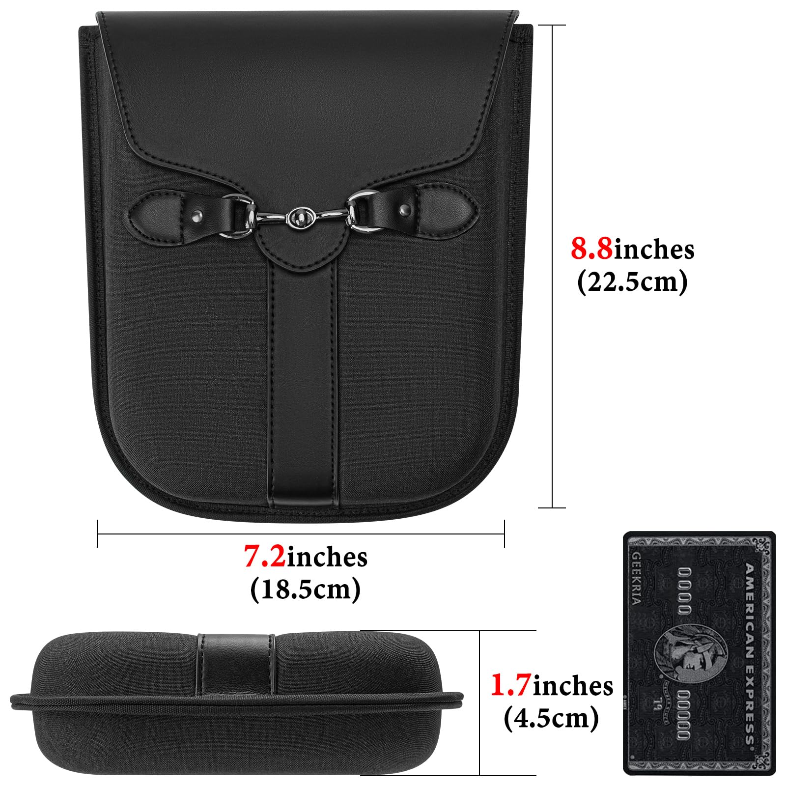 GEEKRIA Elite Headphones Case for On-Ear/Over-Ear Headphones, Replacement Hard Shell Travel Carrying Bag - Image 4