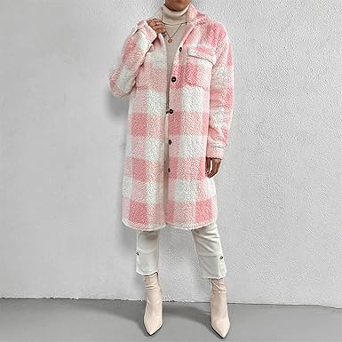 ジャケット・アウター TAN PINK CHECKED COAT WornOnTV: Jenna's pink checked frayed blazer on Today