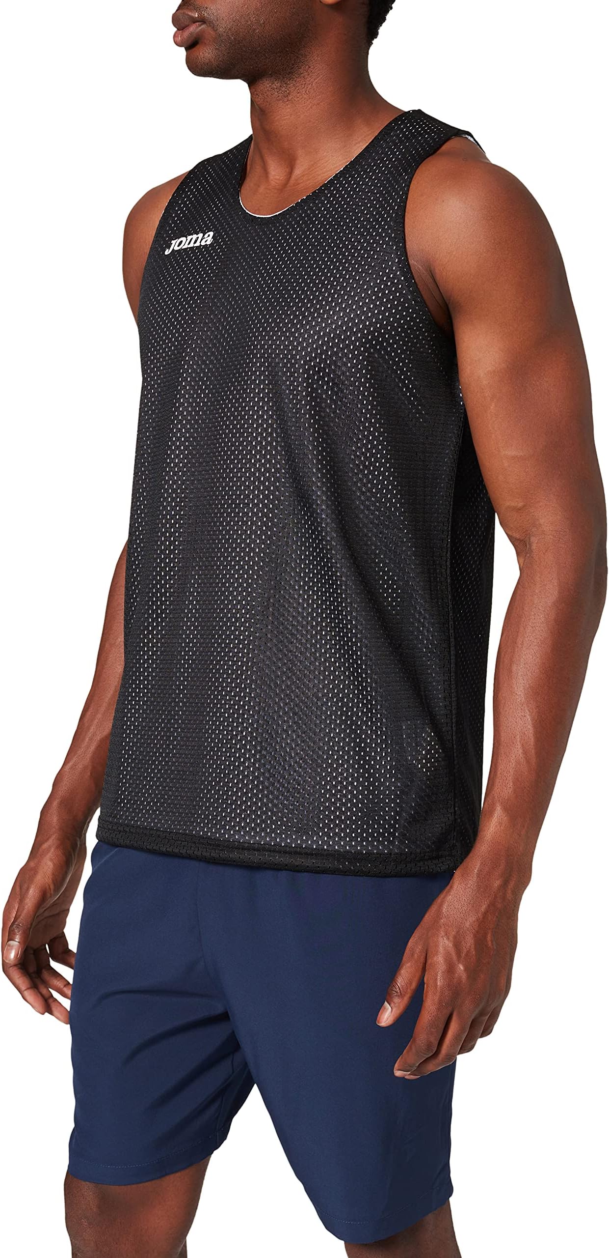 Unisex 100050.100 Joma 100050.100 Basketball T-Shirt - Black, X-Large