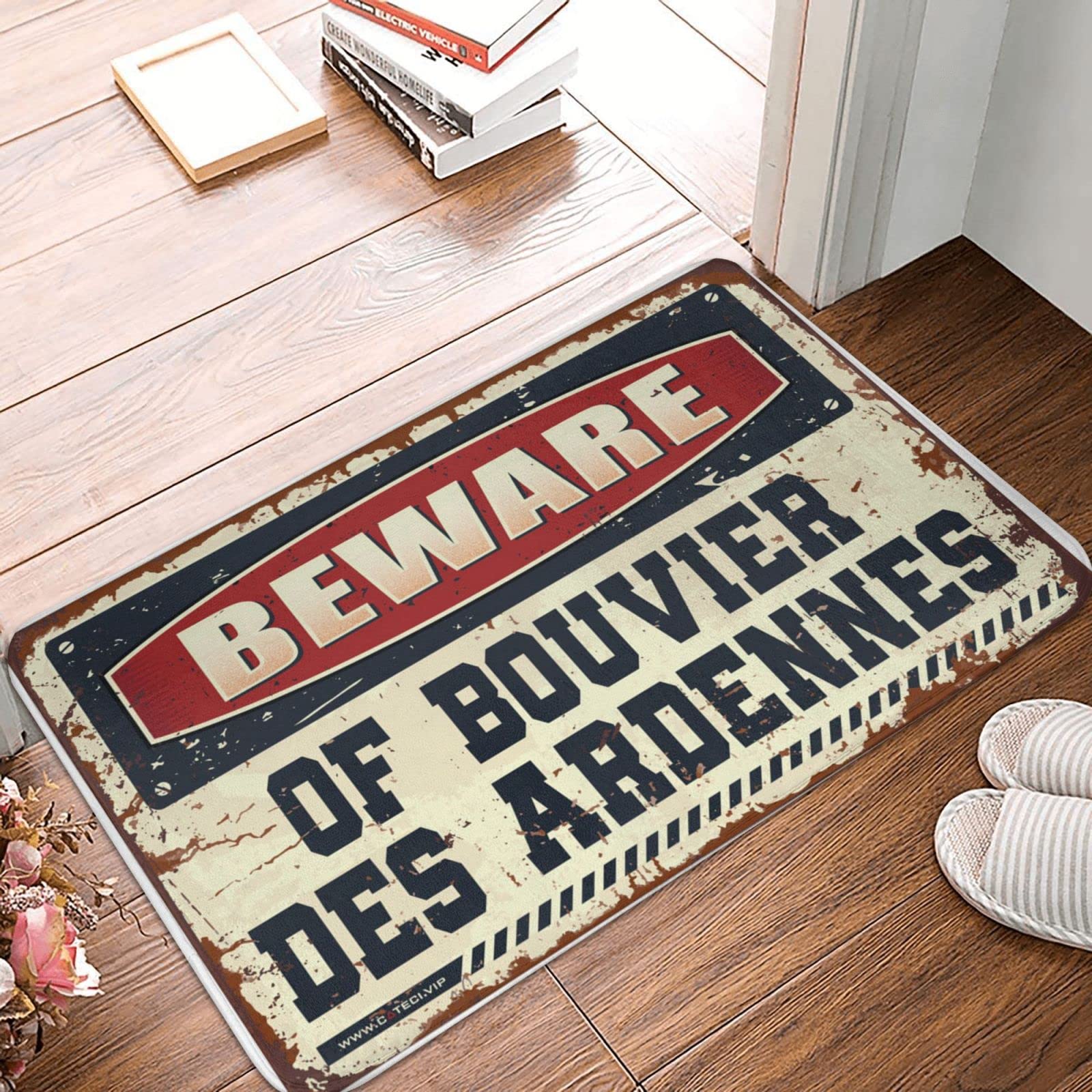Paillasson Bouvier des Ardennes, tapis d'accueil doux pour la maison