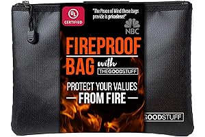 The Good Stuff Large Fireproof Money Bag