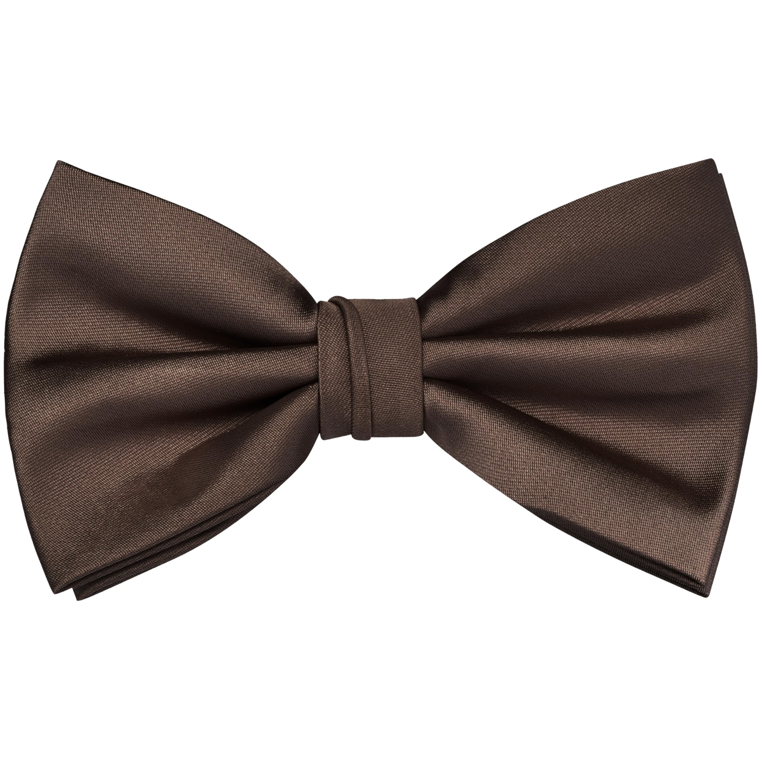 Branduce Mens Solid Color Adjustable Pre-tied Bow Tie for Men Party Wedding