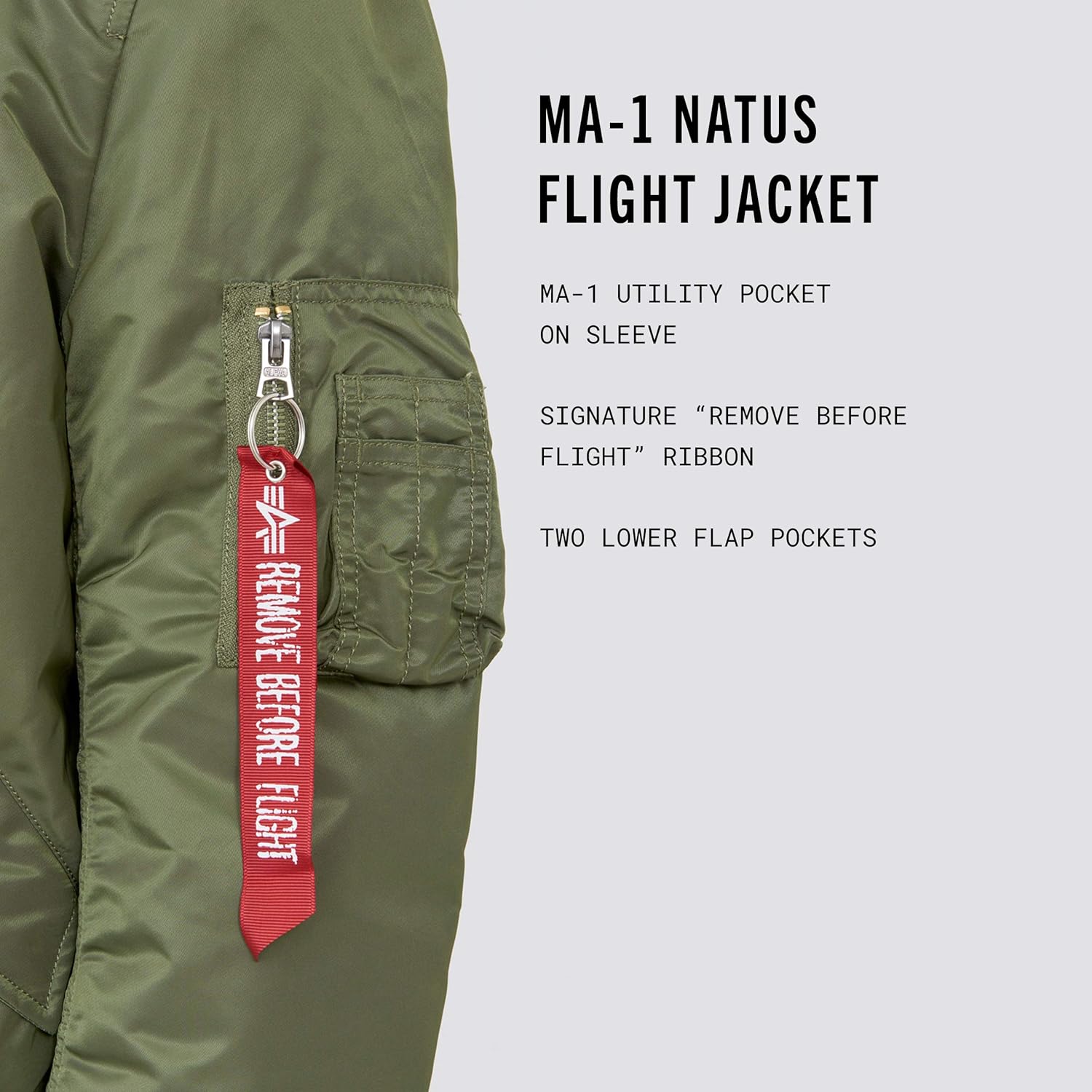 ALPHA INDUSTRIES - 【セール】☆Alpha Industries☆MA-1 NATUS-US(S) STRICT-G x ALPHA MA-1 NATUS Mobile Suit Gundam: The Witch