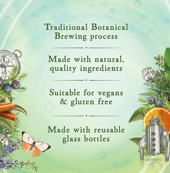 Fentimans Dandelion & Burdock Botanically Brewed, 12 Pack, 275ml Bottles | Traditional botanical brew featuring dandelion root and burdock infusions.