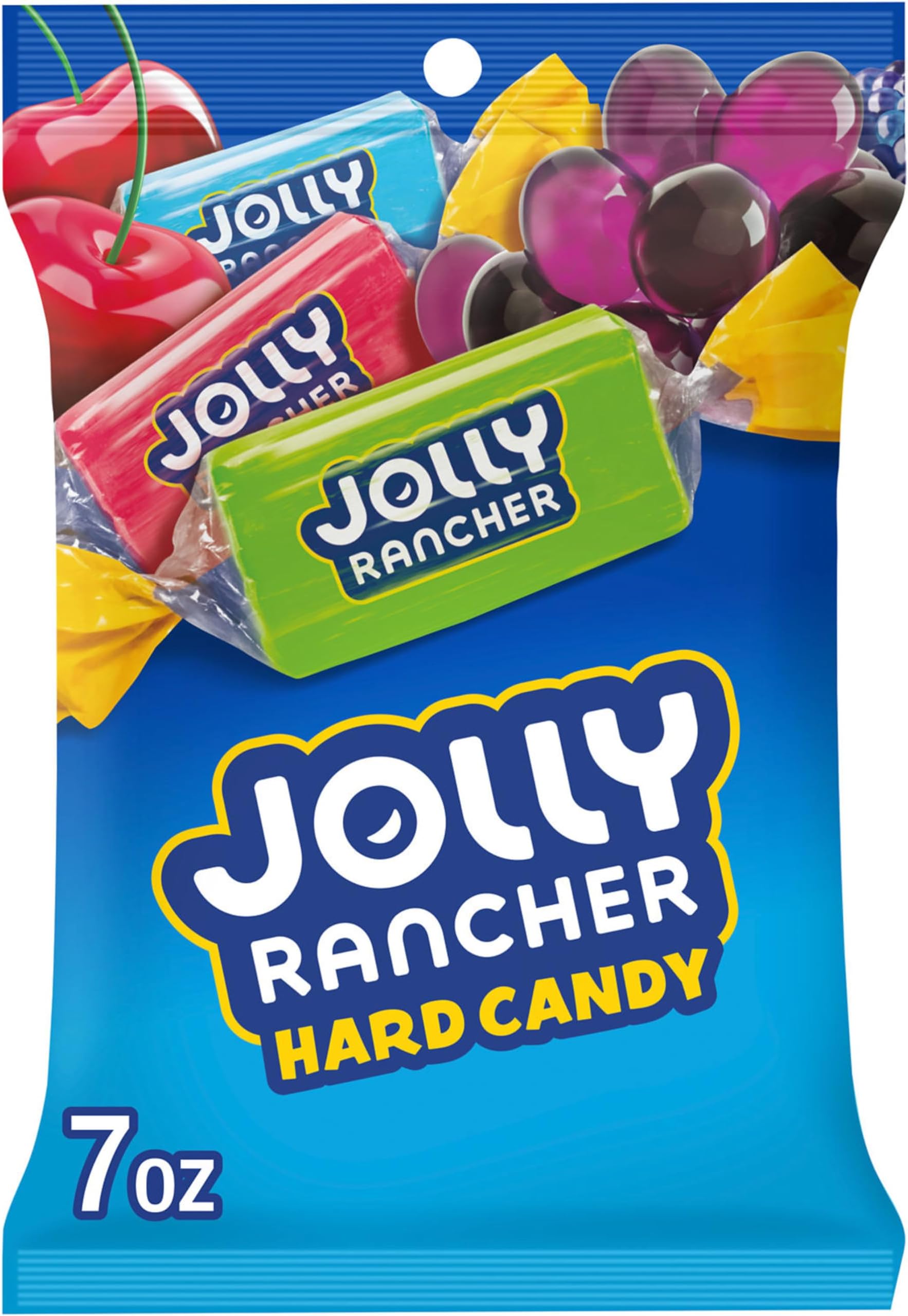 Jolly Rancher Fruit Peg Bag - Assorted, 7 oz - 1 Bag