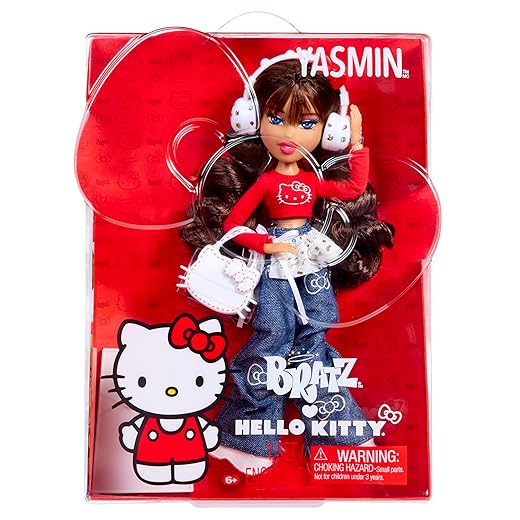 Bratz x Hello Kitty Yasmin Sanrio Fashion Doll with Accessories