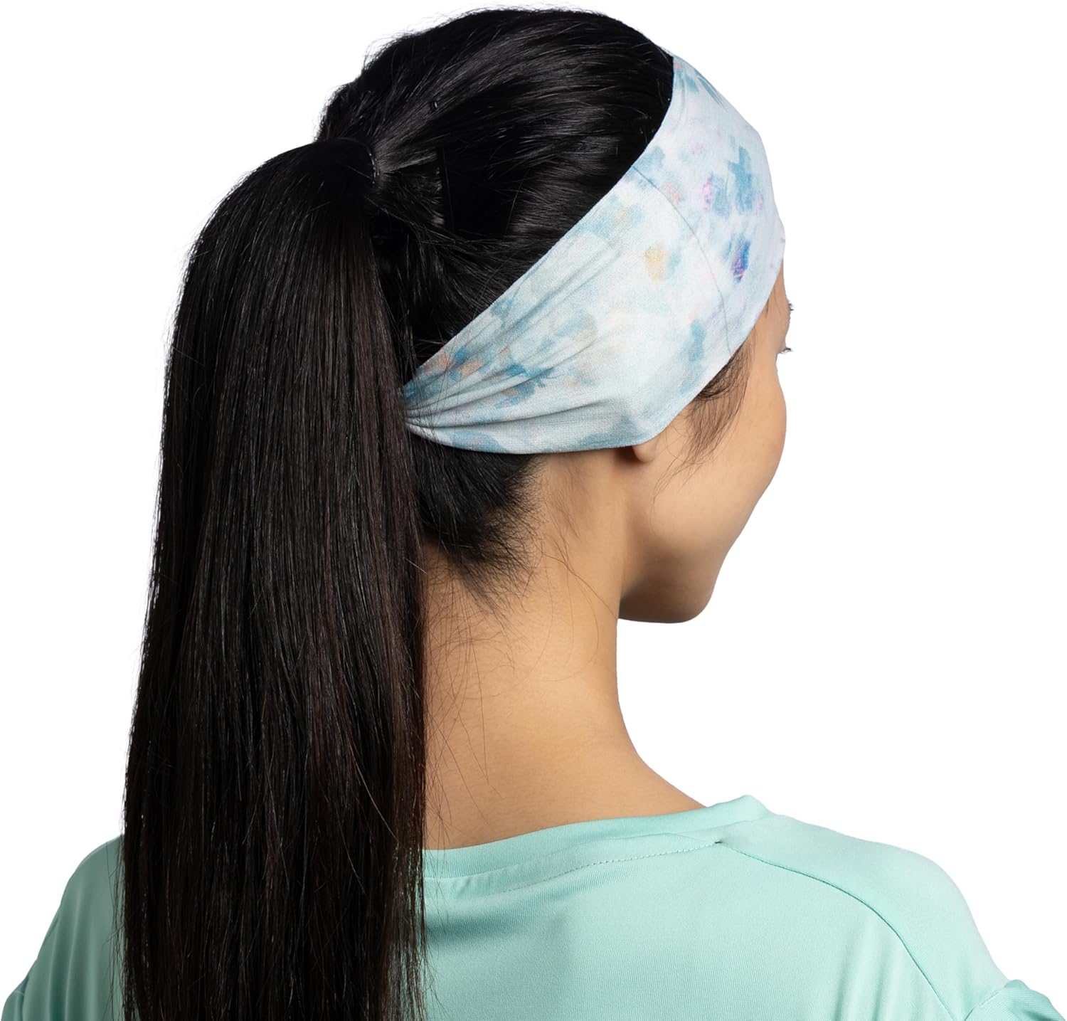 BUFF CoolNet UV Ellipse Headband, UPF50 Sun Protection, Breathable, Cooling HairWrap, Versatile, Quickdry Bandana, Adult Size