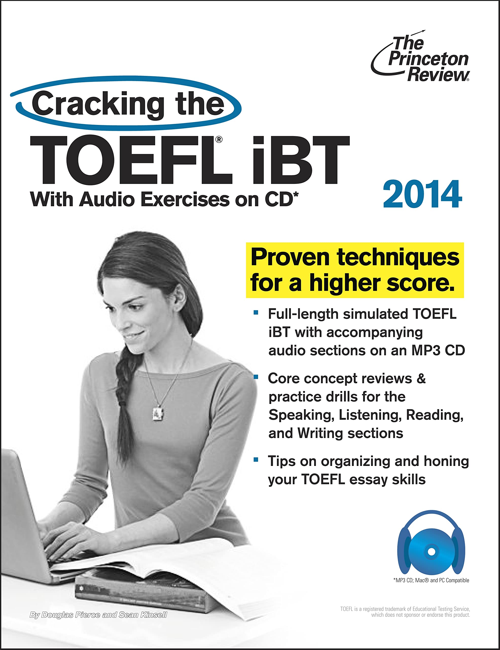 Cracking the TOEFL iBT with Audio CD, 2014 Edition (College Test Preparation) Pap/Com Edition