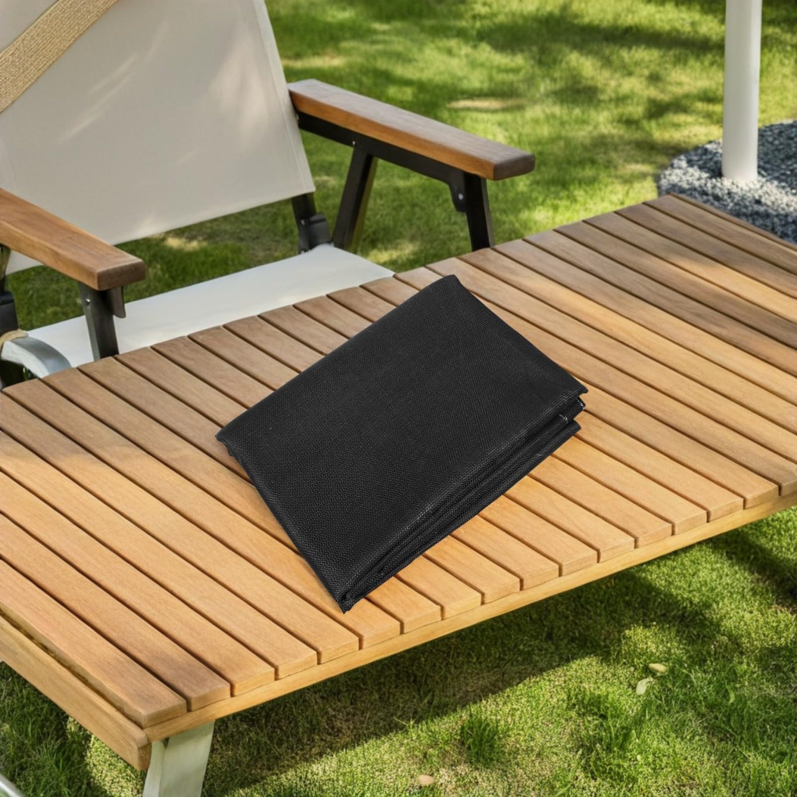 Feuerfeste Grillmatte Doppelseitig BBQ Schutzmatte Ölfest Hitzebeständig Für Outdoor Gasgrill Garten Terrasse Camping