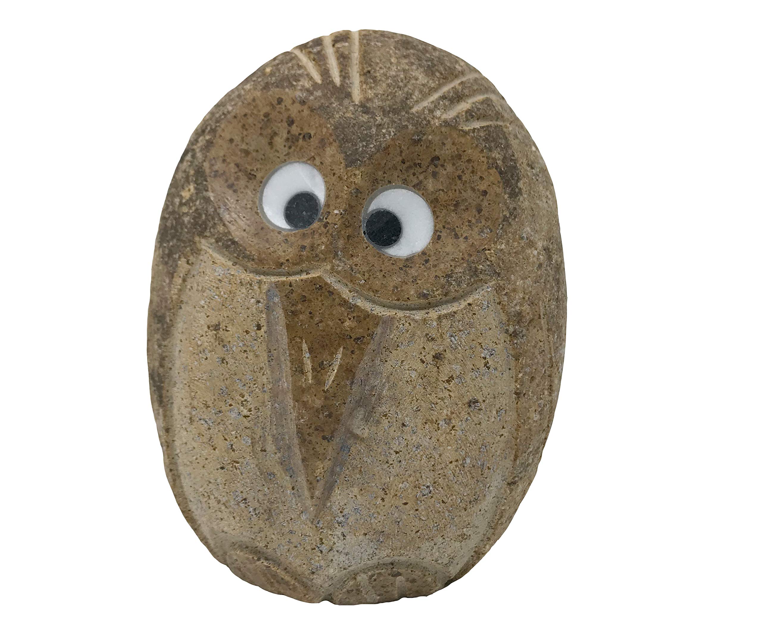 6" Boulder Angry Bird, Stone