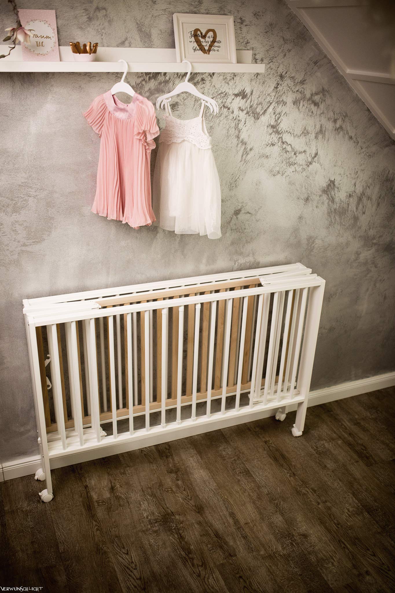 Tissi Lit Pliant de l'Enfant Bébé, Blanc, 60 x 120 cm, 1 Unité, 1 Unité